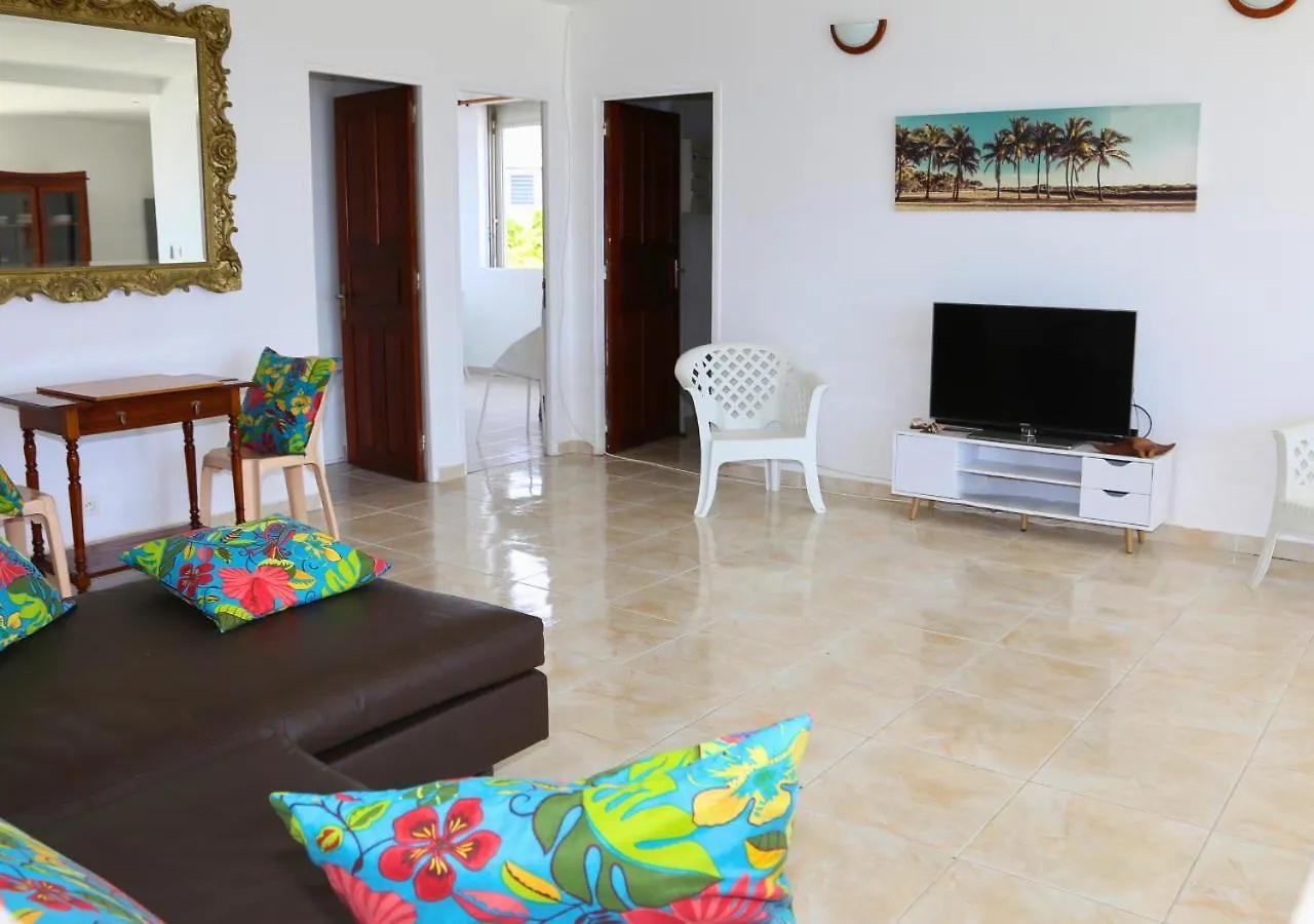 Apartment La Chapelle Oceane -Vue Mer-Wifi Le Gosier  Guadeloupe