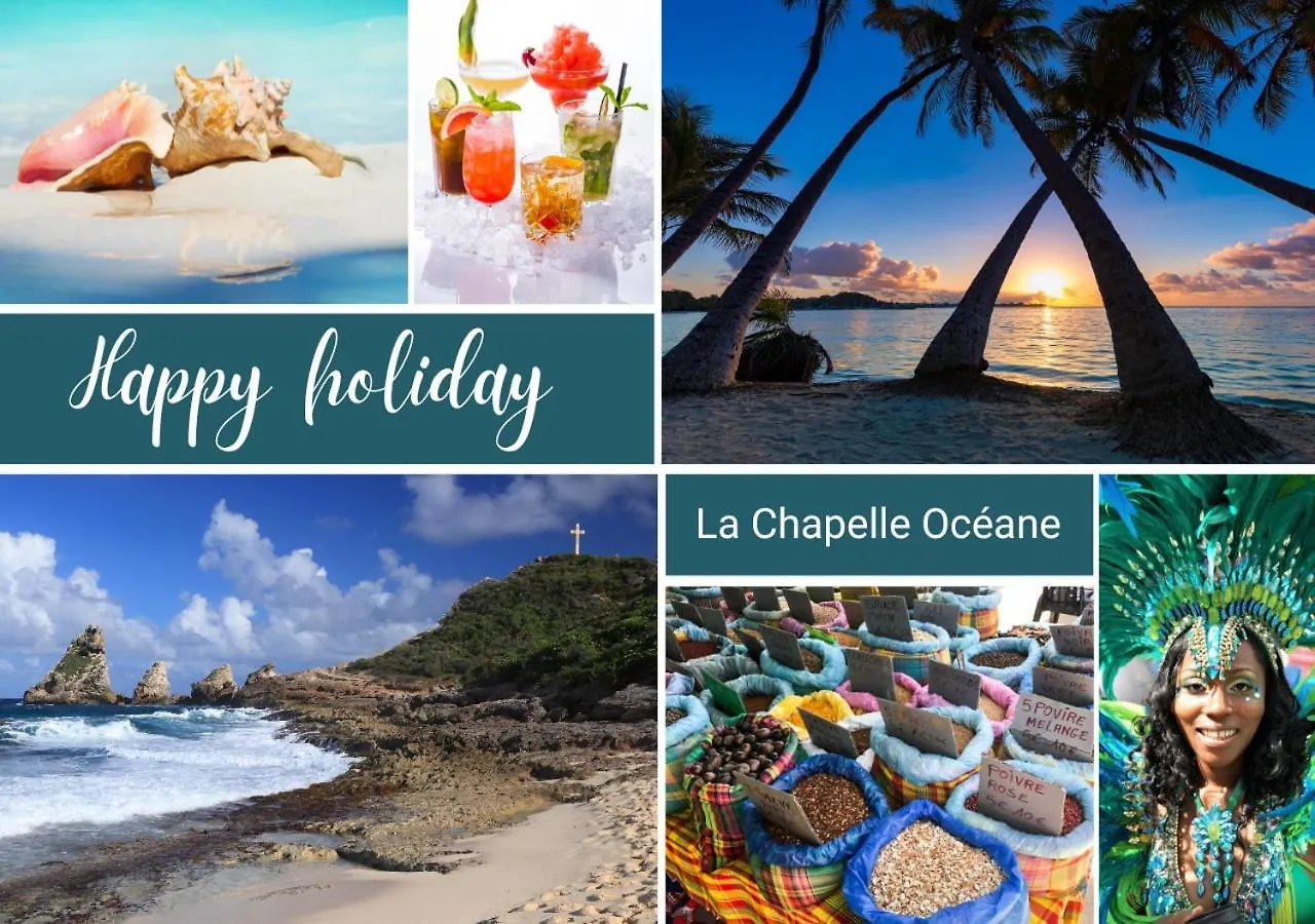 La Chapelle Oceane -Vue Mer-Wifi Le Gosier  Guadeloupe